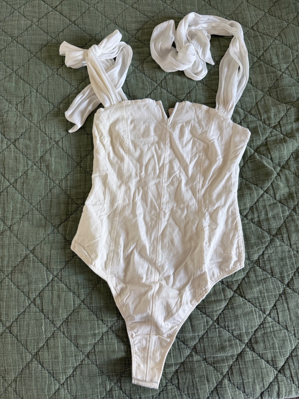 Intimately Free People Tie Strap Bodysuit